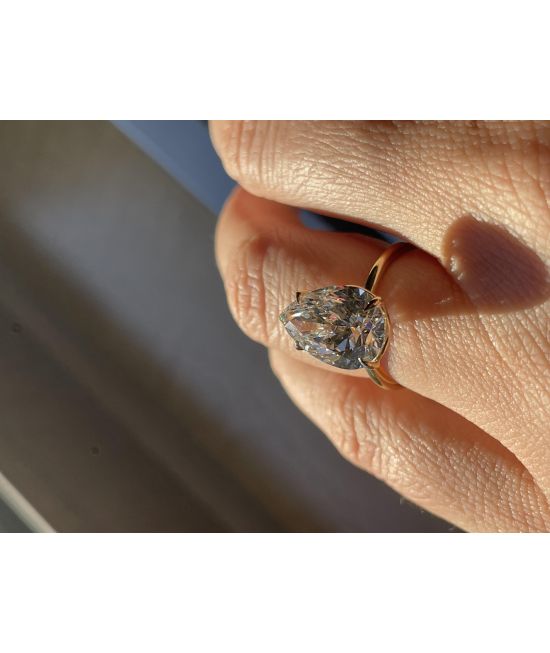 Low Cost Luxury 14K 2.00Ct Diamond Bridal Ring 43514 - Diamond Gallery