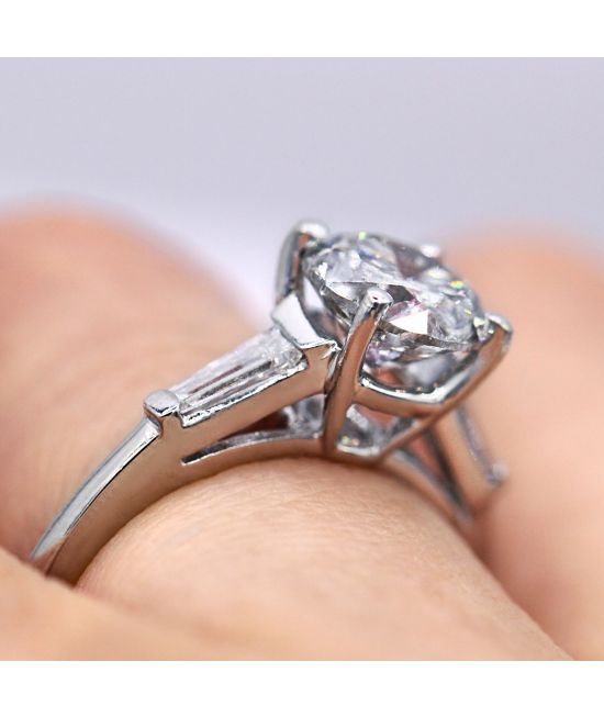 1.54CT ROUND DIAMOND SOLITAIRE ENGAGEMENT RING